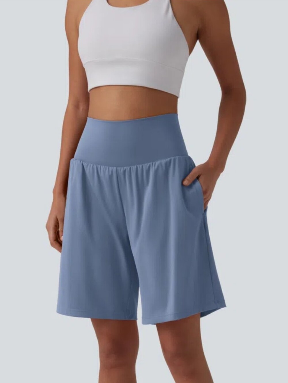 Halara 9in Inseam Athletic Shorts in Infinity Size Large